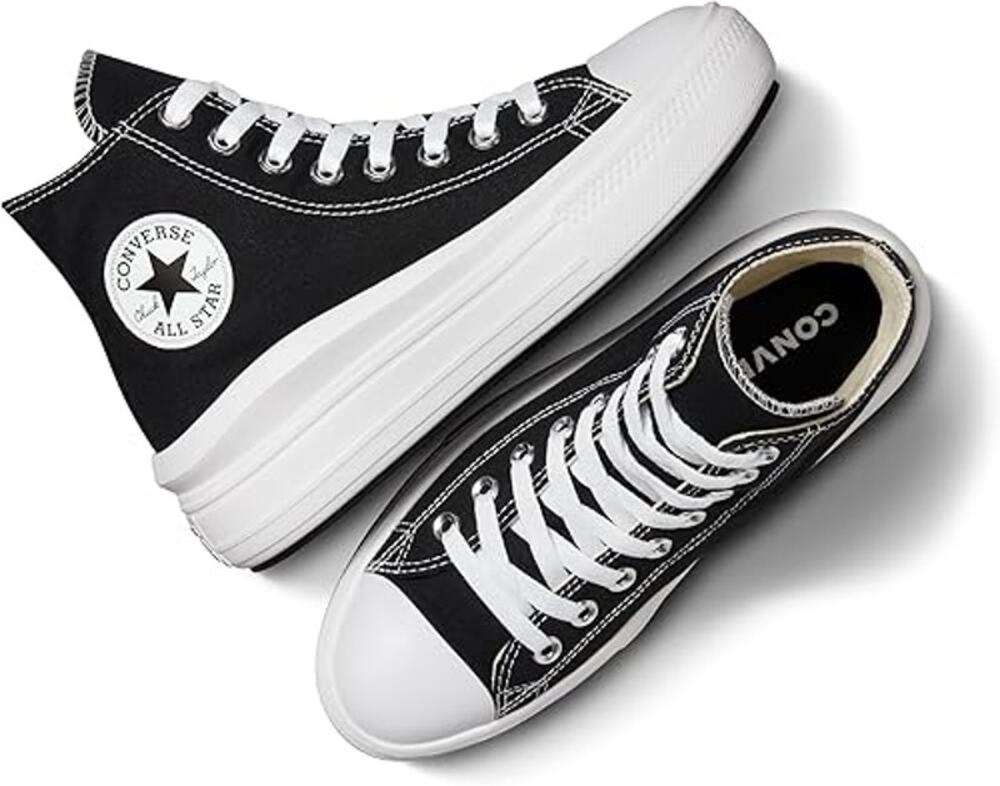 NEW Converse Chuck Taylor All Star Move Platform High Top Black Womens Size 10